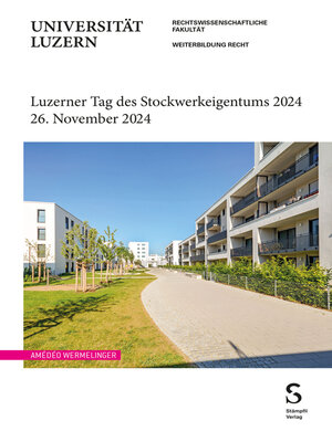 cover image of Luzerner Tag des Stockwerkeigentums 2024